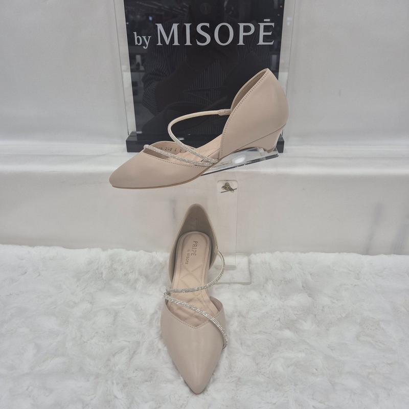 By 女性 ストラップ ポイント パンプス 112HT412SZ009 LBEGIE 3 JJ