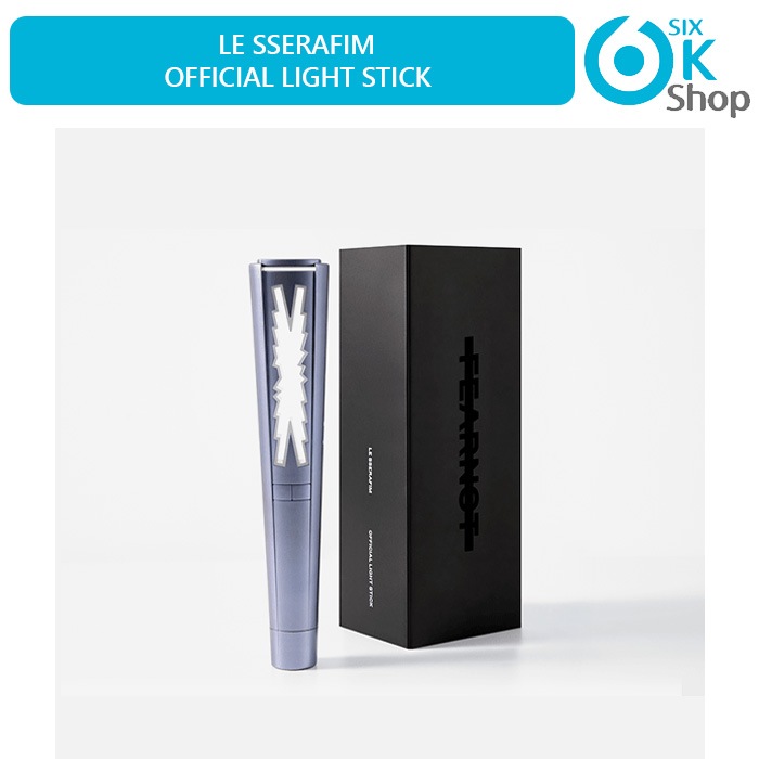 LE SSERAFIM OFFICIAL LIGHT STICK 公式ペンライト FANLIGHT ル セラフィム HYBE