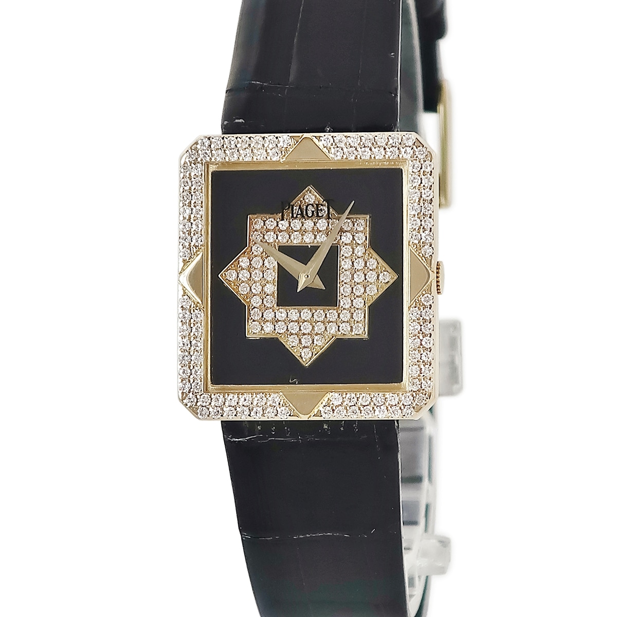 ヴィンテージウ ォッチ 91691 手巻き レディース メーカーOH済 K18WG無垢 純正ダイヤ 3年保証