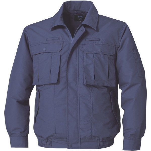 KU92100ネイビー4L 綿・ポリ混紡フルハーネス仕様