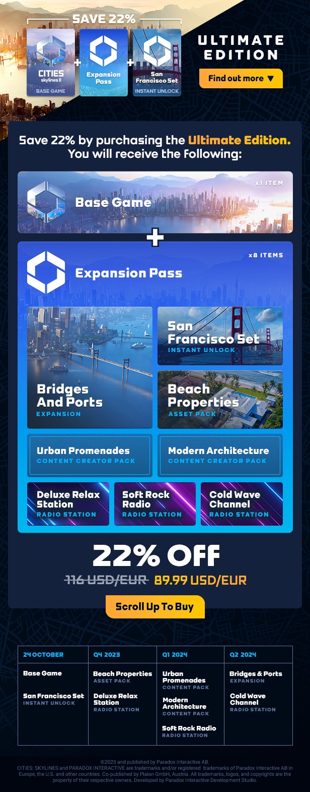 Cities: Skylines II - Ultimate Edition シティーズ:スカイライ2