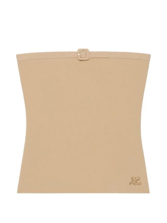 COURREGES Women Tops 226MTO526FI0063 1019 DUNE