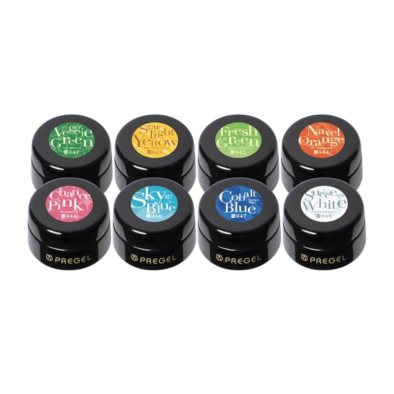 PRE GEL カラーEX カラーパレットシリーズ8色セット
