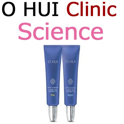 [LG生活健康]韓国モスメ/O HUIクリニックサイエンストラブルクリアコントローラー2.0/Trouble Clear Controller 2.0 DayNight 15ml+15ml/昼と夜の肌の違いに応じて効果的な昼と夜のトラブルケア/にきび/吹き出物/この分泌抑制/保湿/肌のトーン補正/毛穴/トンオパ効果/后/sum/LIRICOS 5,100円