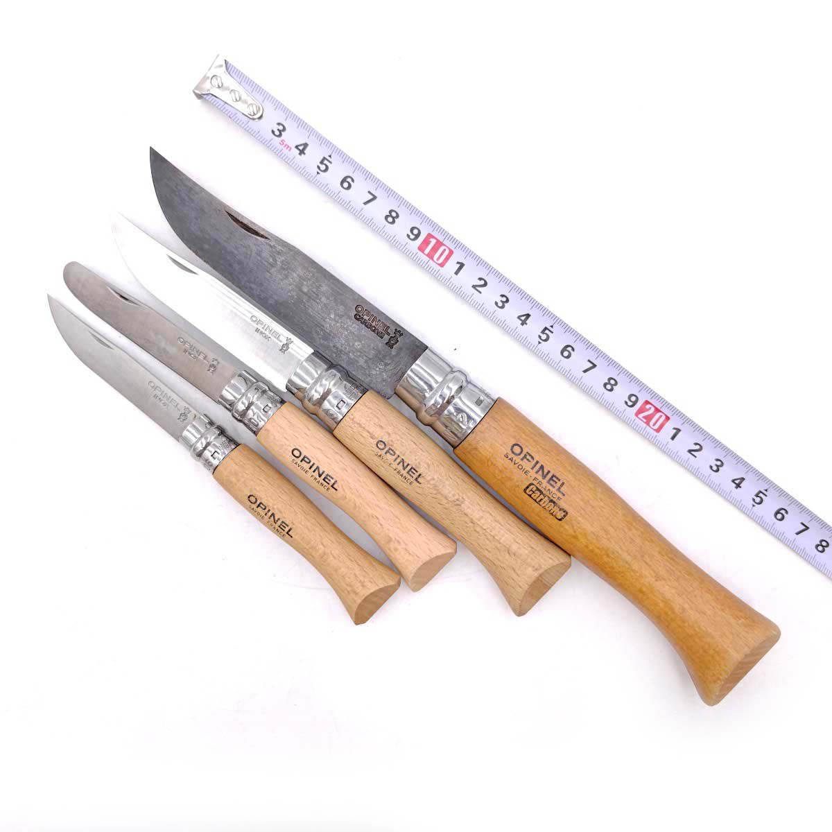 【中古】[4点セット] OPINEL オピネル No.6 /7 /9 /12 フォールディングナイフ