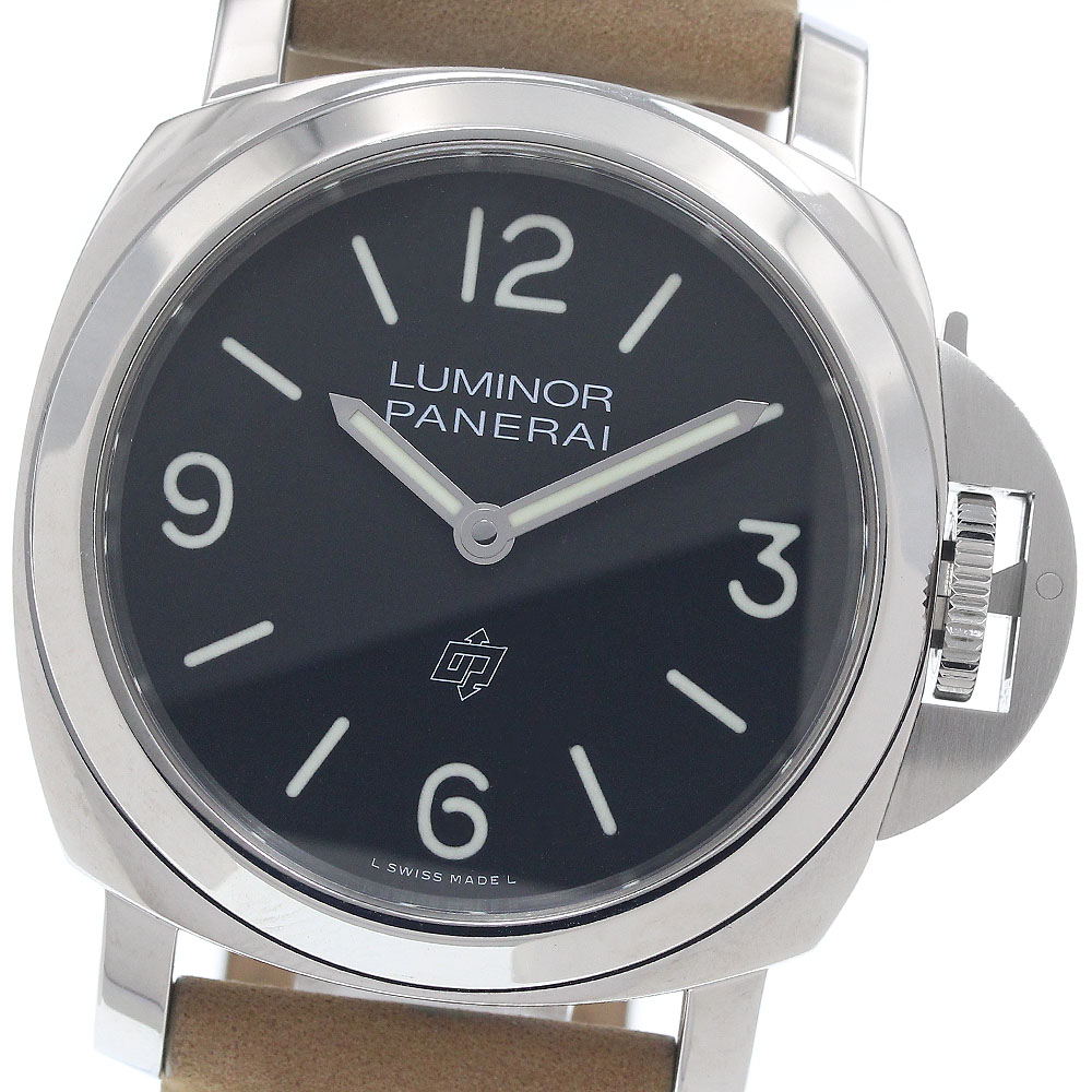 パネライ PANERAI PAM01086 ルミノール ベース ロゴ 44ｍｍ 手巻き メンズ 良品 保証書付き_951447【中古】