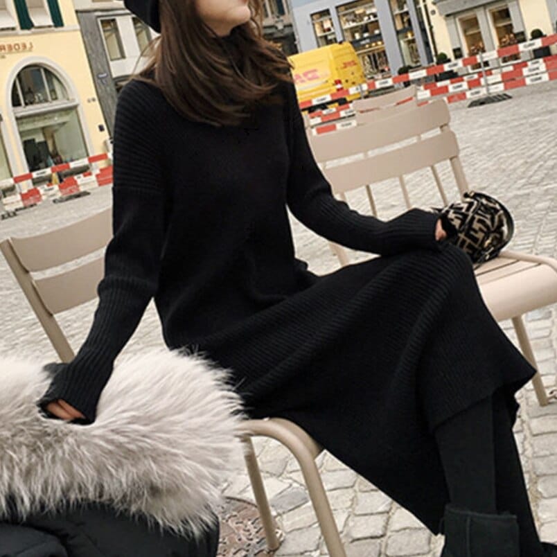 3color ワンピース ロングワンピース ロング ロング丈 ミモレ ミモレ丈 マキシ マキシ丈 長