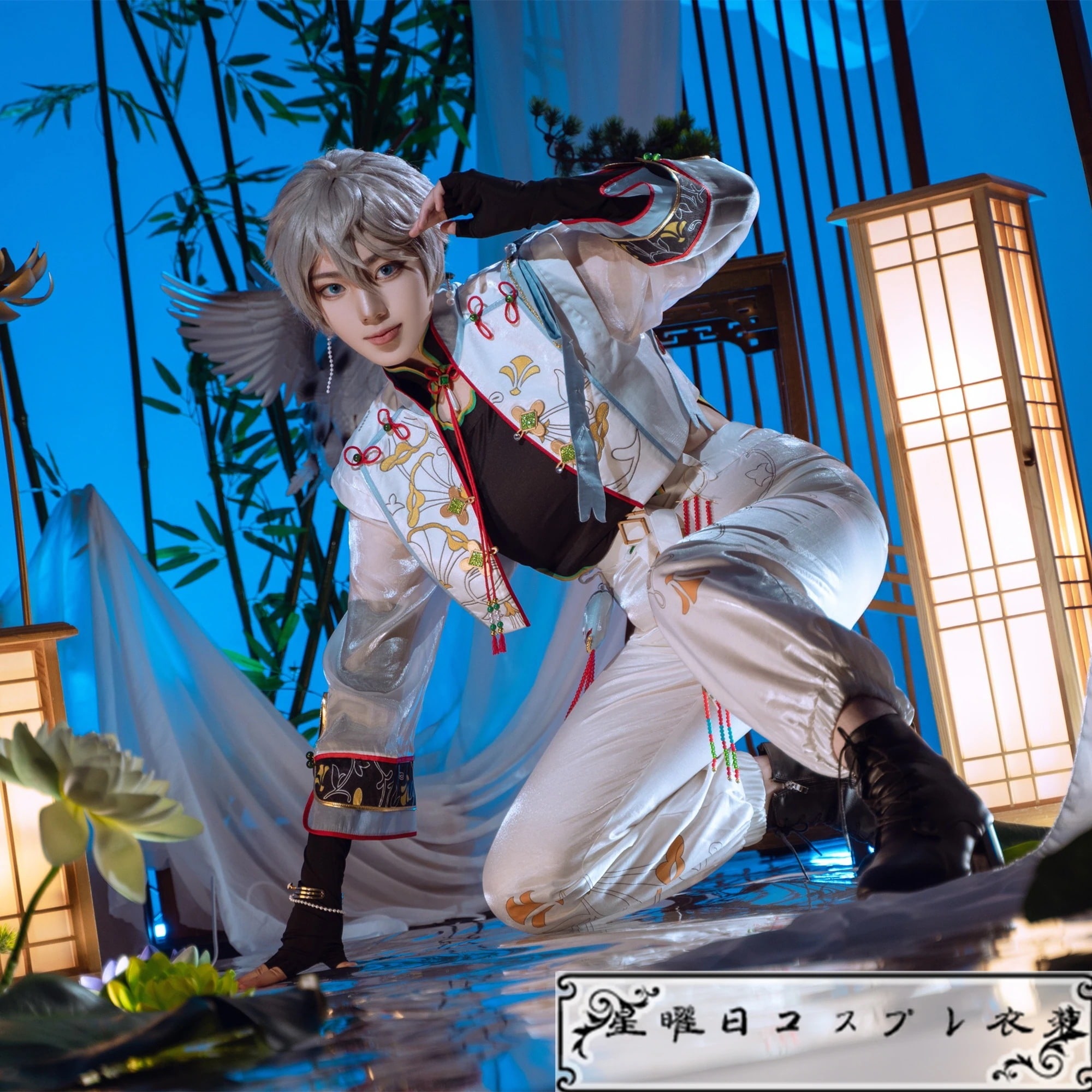 【期間限定】ES あんさんぶるスターズ スカウト！夕立のパドル 瀬名泉 斎宮宗 白鳥藍良 神崎颯馬 コスプレ衣装 コスチューム ハロウィン 装服 仮装品質良い 店舗お勧め