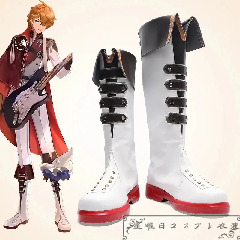 コスチューム期間限定30％ げんしん 原神 Genshin 音楽祭 タルタリヤ コスプレ靴 コスプレ道具パーティーイベント用品コスプレ変装仮装 5,788円