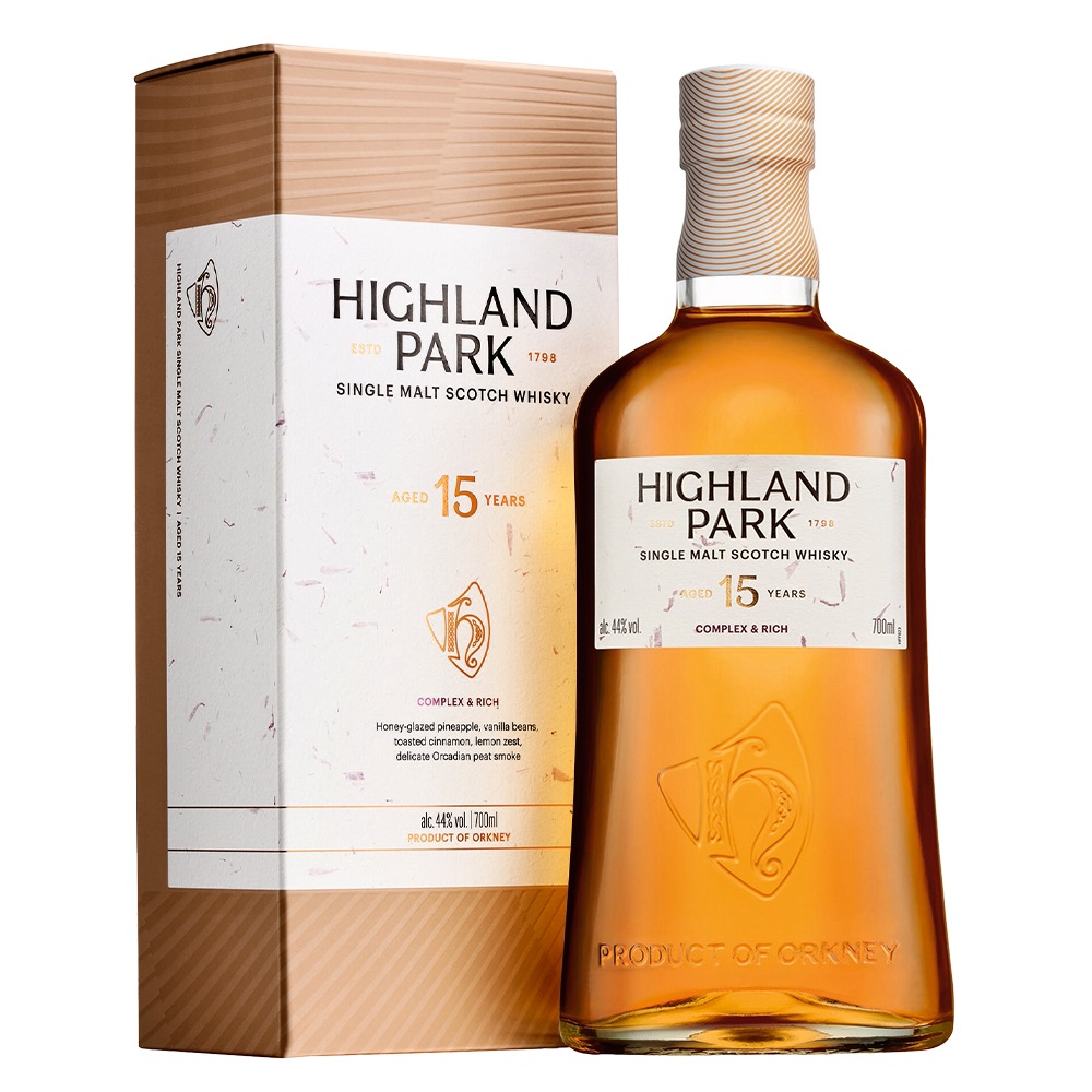 【正規品 箱入】ハイランドパーク 15 年 シングル モルト スコッチ ウイスキー 700ml 44％HIGHLANDPARK AGED 15 YEAR SINGLE MALT SCOTCH