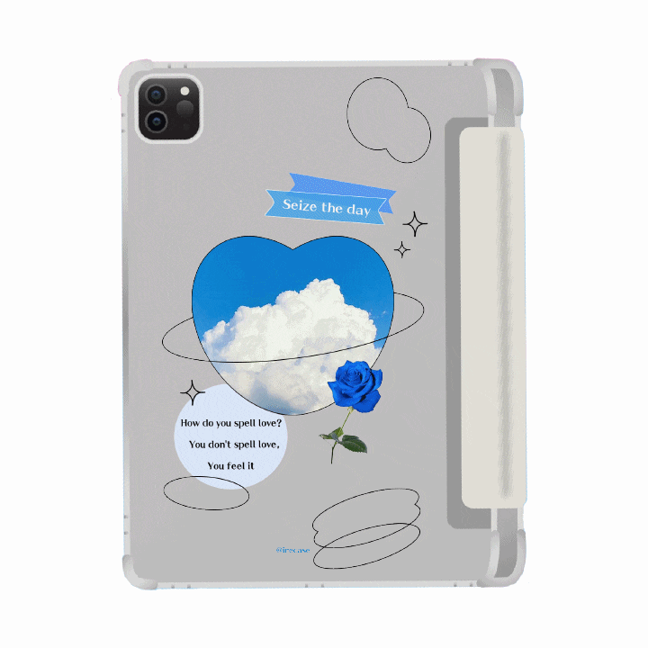 ハヌルハートiPad 全機種 ペンシル 収納カバー ケース