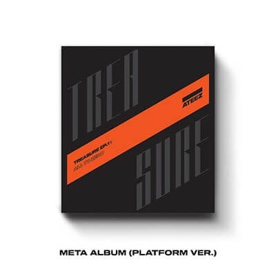 [未開封新品] [Ateez] エイティズ トレジャー エピソード1 オールトゥゼロメタアルバムプラットフォーム