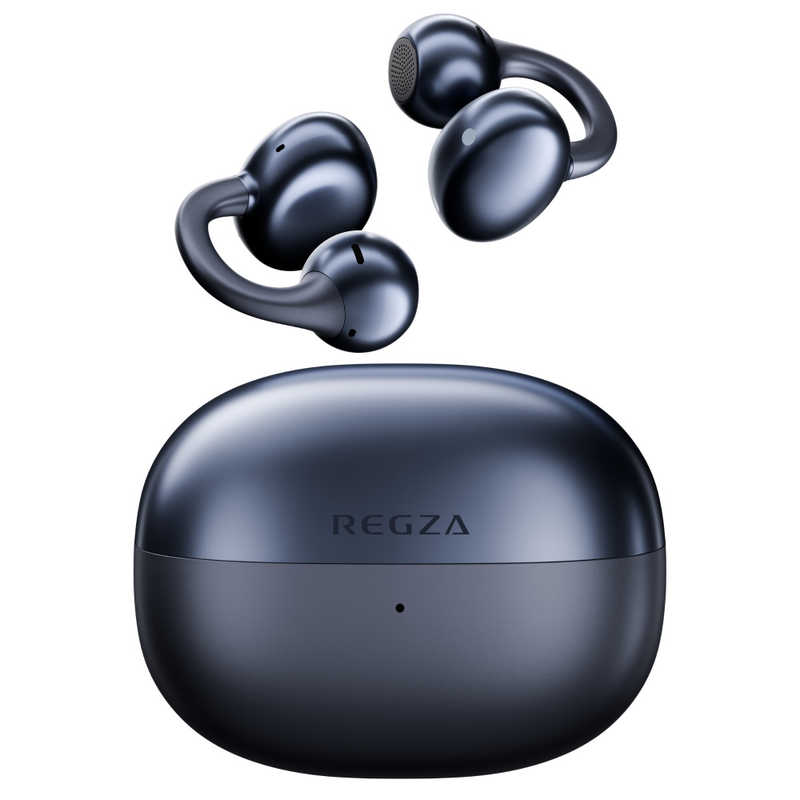 TVS REGZA　オープンイヤーカフ型イヤホン REGZA(レグザ) ［ワイヤレス(左右分離) / オープンイヤー型 / Bluetooth対応］ インディゴ　RB-A1S-ID