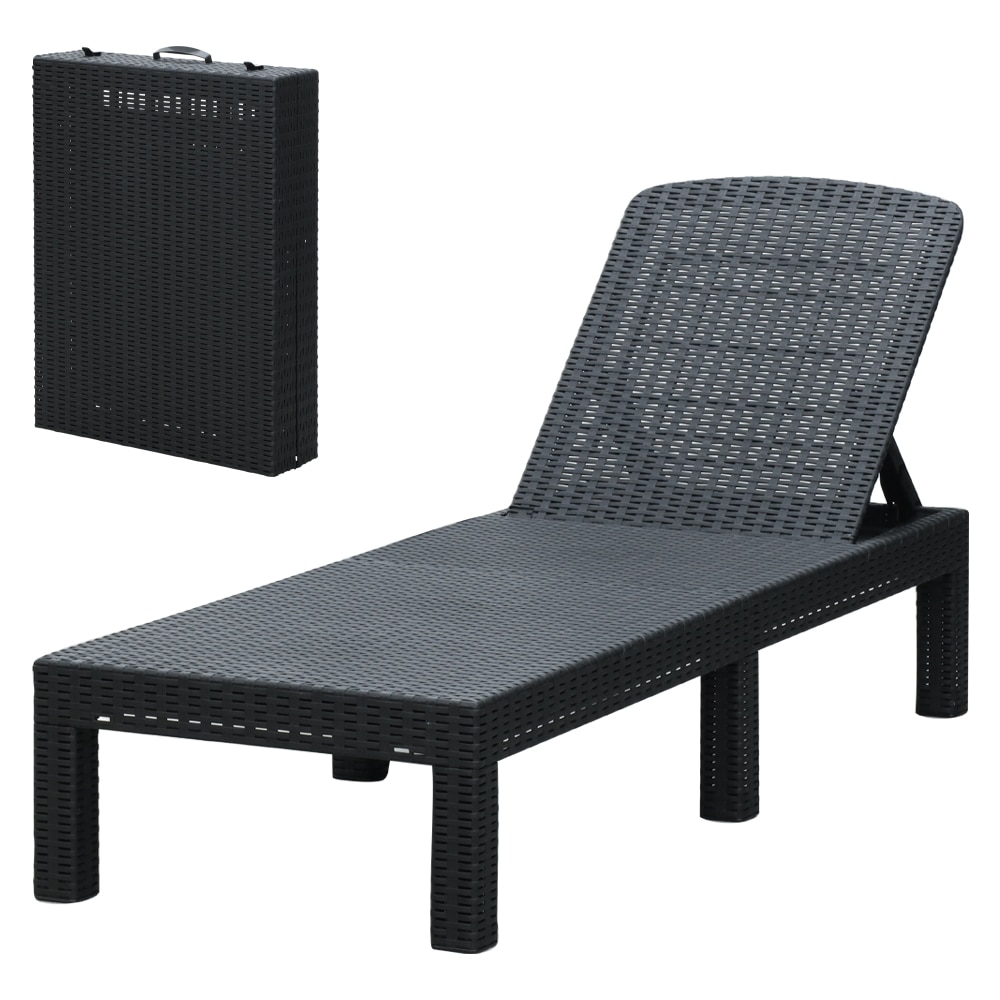 ガーデンチェア デッキチェア サンベッド ガーデンベッド チェア リクライニング 折り畳み プール ホテル ガーデンチェア 屋外 ４段階調節 ###サマーベッドSL01###