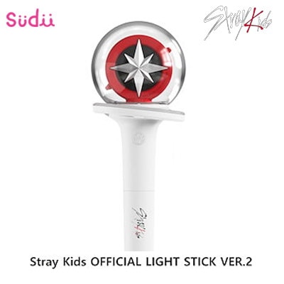 国内発送 ストレイキッズ ペンライト 公式 Stray Kids OFFICIAL LIGHT STICK VER.2 スキズ KPOPグッズ  STAY 韓流グッズ ステイ 公式グッズ 乾電