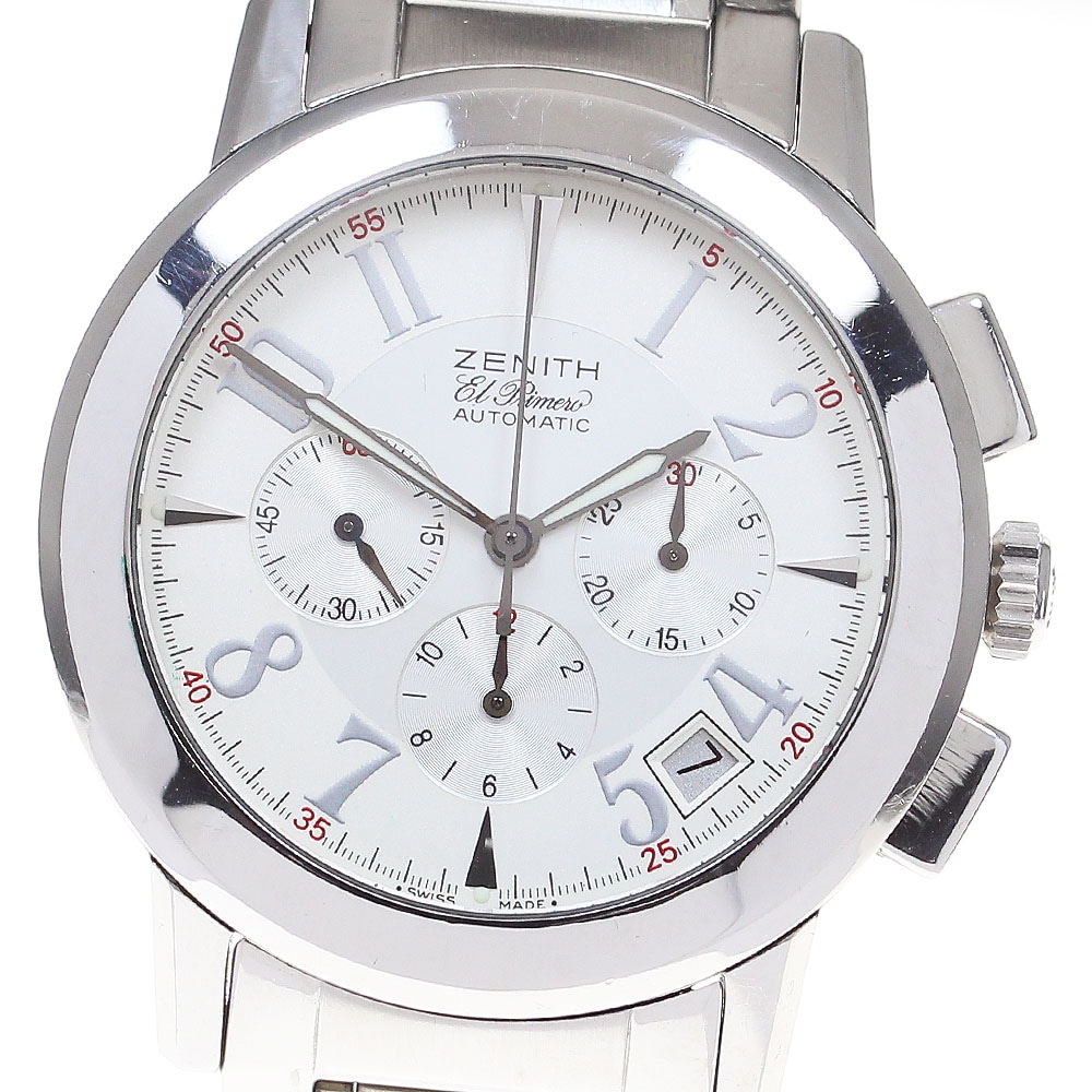 ゼニス ZENITH 01/02.0451.400 ポートロワイヤル エルプリメロ クロノグラフ デイト 自動巻き メンズ _838728【中古】