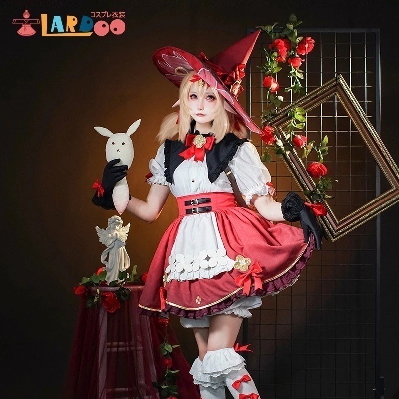 原神 Genshin モンド クレー-スキン「星燭に揺れる爛花」大人用 コスプレ衣装 コスチューム cosplay1098