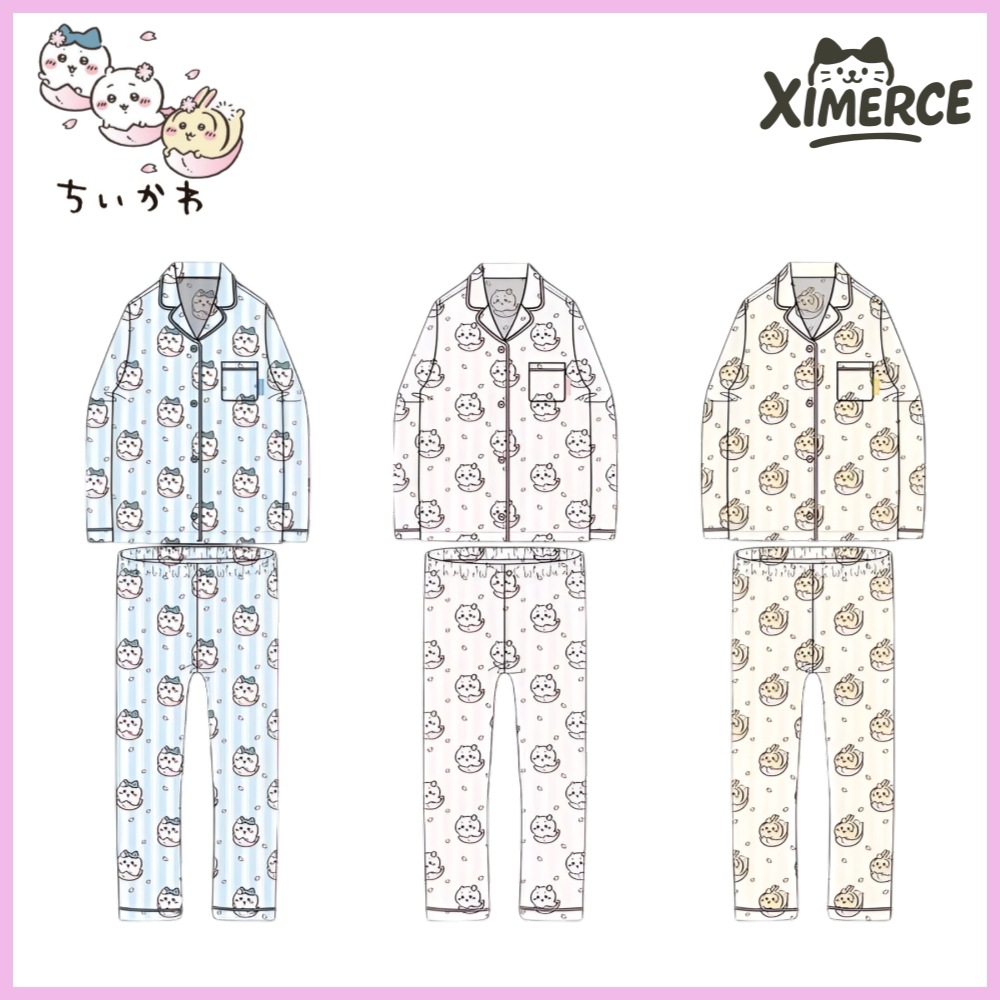 【新商品】スパオXちいかわパジャマセット3種 ルームウェア