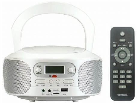 WINTECH KC-153USB リモコン付SD/USB/CDラジオ KC153USB
