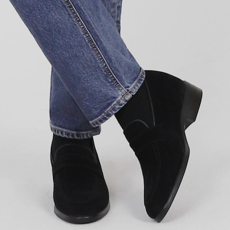 【JFGMALL】ブランドンUチップスエードキー高さペニロッパー