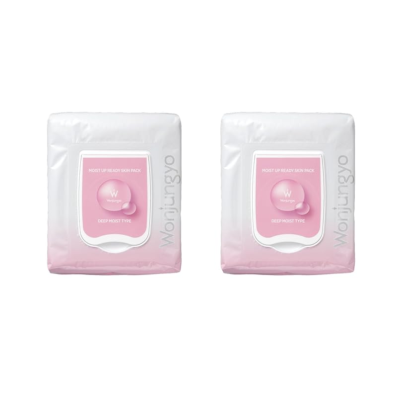Wonjungyo (ウォンジョンヨ) モイストアップレディスキンパック DM 50枚入り 2個セット / フェイスパック 部分用シートパック 高保湿タイプ