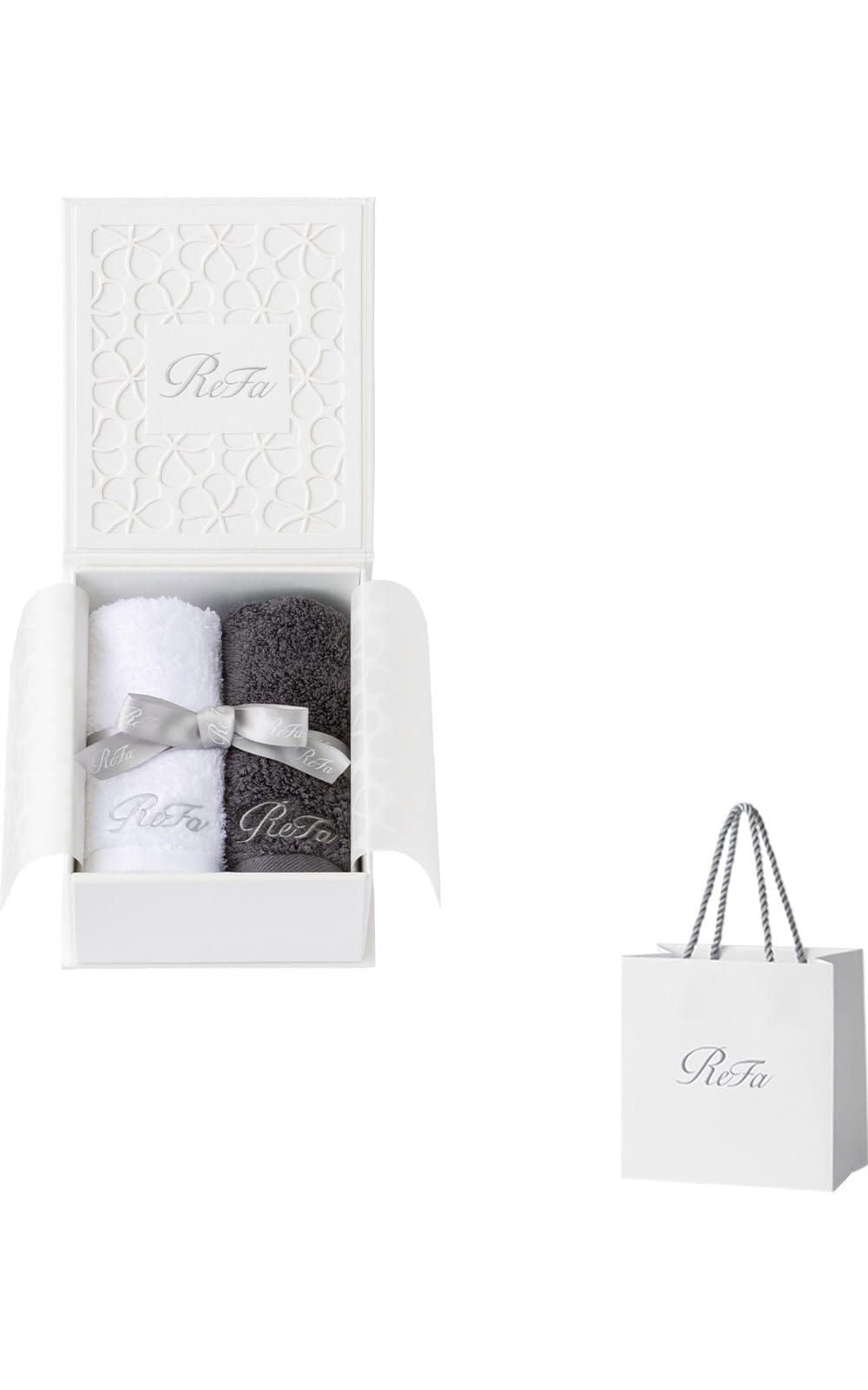 【公式ストア限定】リファ ハンドタオルペアセット/ReFa HAND TOWEL PAIR SET ショッパー付き
