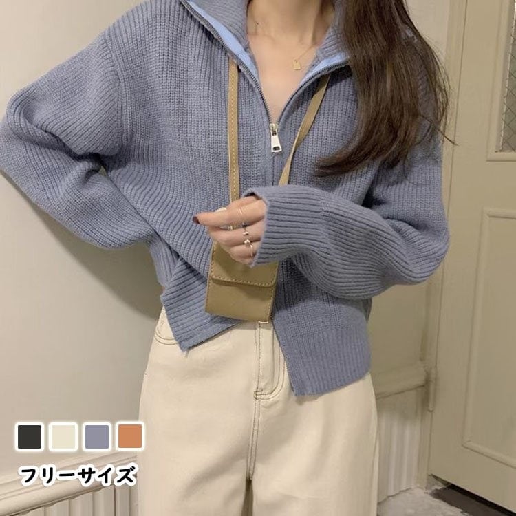 ニットトップス レディース 長袖 カットソー 前開き きれいめ 50代 40代 30代 tシャツ 無地 おしゃれ ニット フェミニン おしゃれ