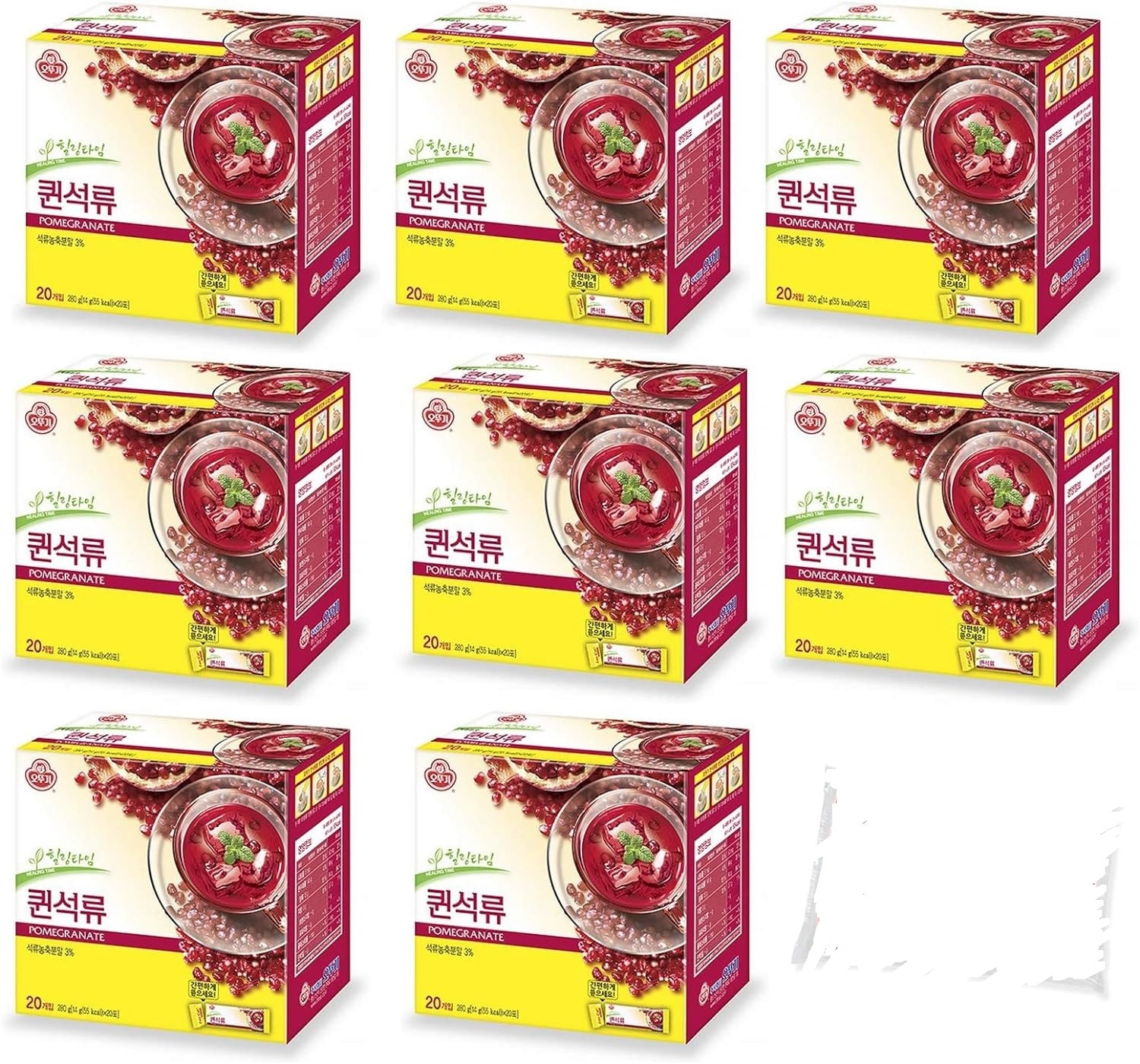 クィーン ざくろ粉末茶 20包入り　8箱セット