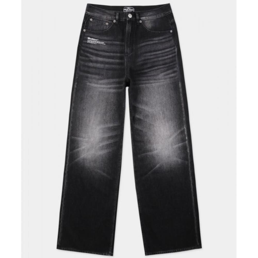 [BADBLOOD]◆韓国大人気◆ 0093 Wide Denim Jeans ◆追跡可 Qoo10 BADBLOOD 0093 Wide denim デニム・