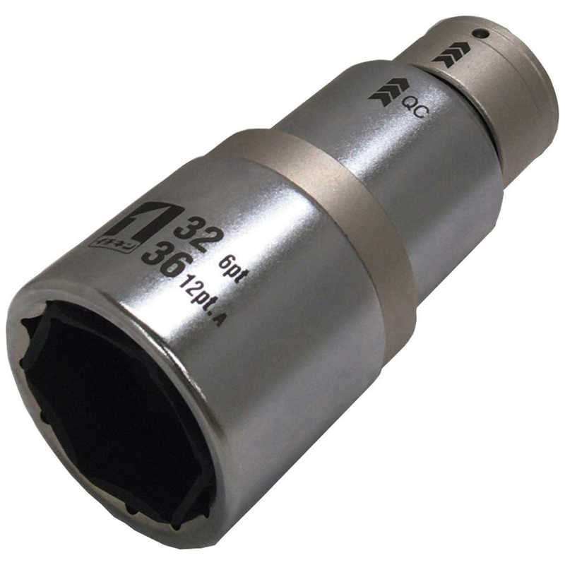 イチネンミツトモ　ミツトモQCソケットダブル32/36mm612角 　19850