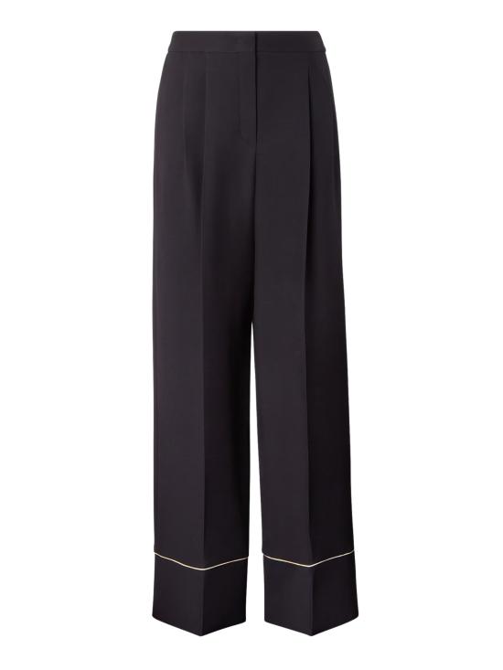 FENDI Women Straight Pants FR6678 AC4GF0GME Black