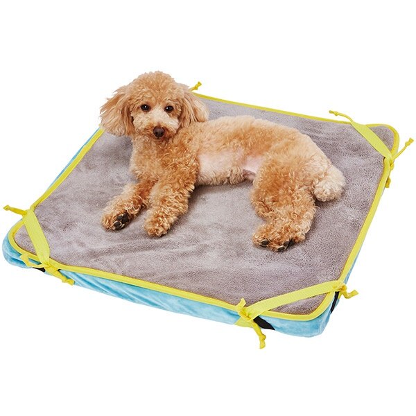 zuttone ずっとね 寝返りが打ちやすい高反発ファイバーベッド 洗える防水マット付 小 S 犬舎