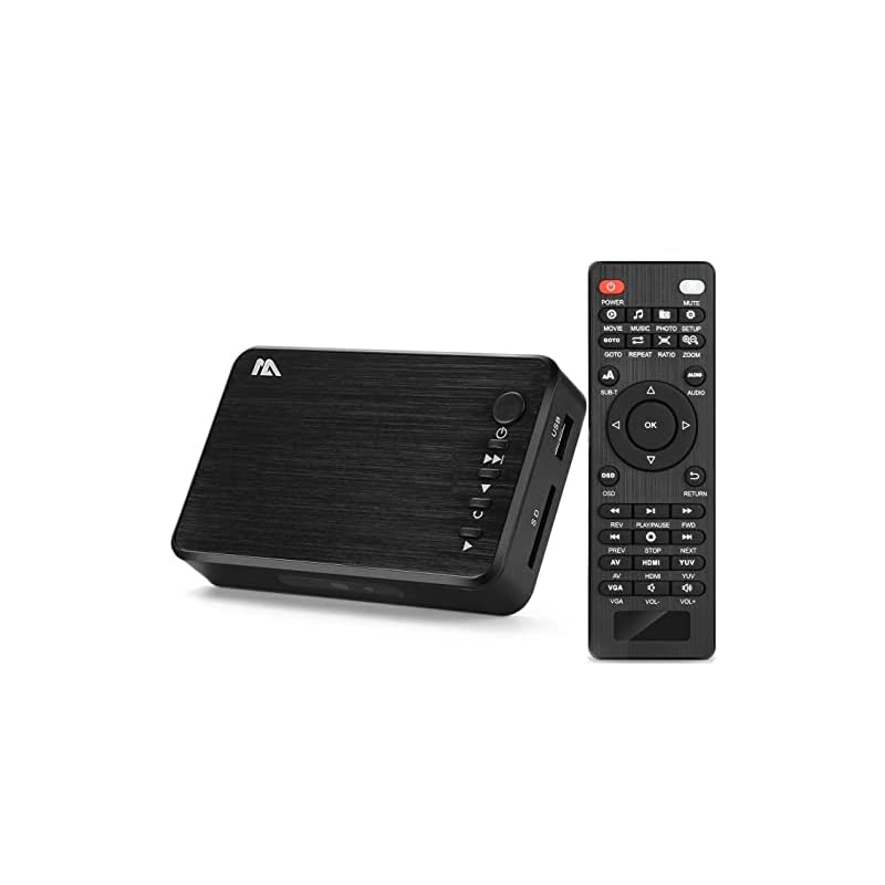 メディアプレーヤー　MP4プレーヤー　マルチメディアプレーヤーメディアドプレイヤー（HDMI接続VGA接続AVコンポジット接続） MP4FLVMOV対応 USBメモリSDカード対応 写真や動 11,968円