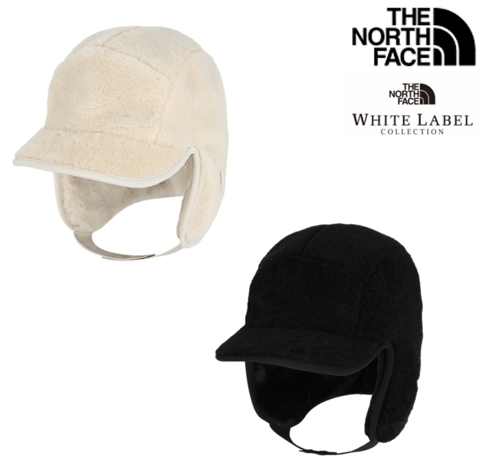 25FW新作入荷 NE3CR56 PUFFY FLEECE EARMUFF EX CAP 軽くて柔らかいフリース素材と内側のFAKE FURが暖かくふんわりとした着心地の防寒帽子セール！