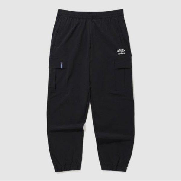 パンツ PQA UQ123SPT22-BLK アクティブ オールラウンド ストレッチ カーゴ ジョガーパンツ BLACK