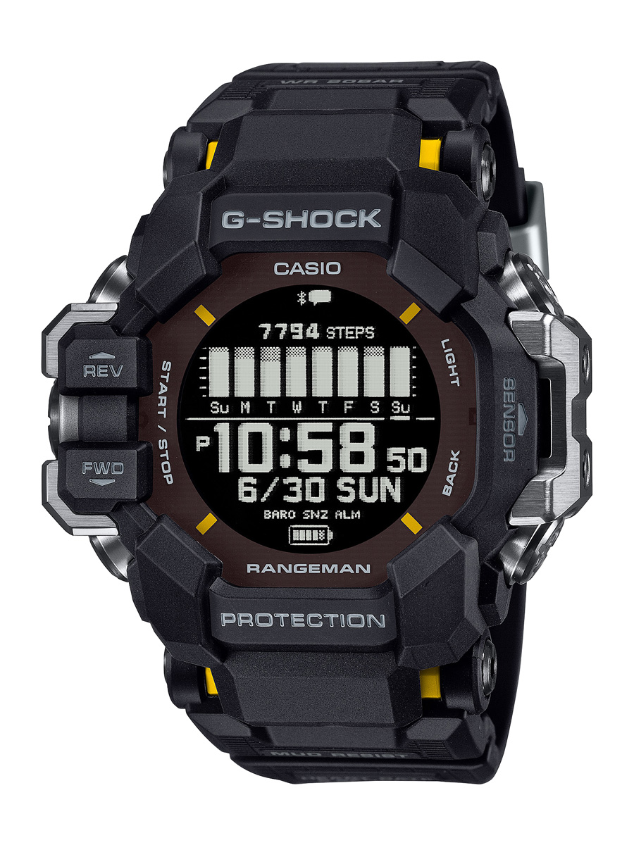流行 G OF 【国内正規品】G-SHOCK（ジーショック）　MASTER カシオ RANGEMAN GPR-H1000-1JR ソーラーGPS電波　メンズタイプ その他 ブランド腕時計