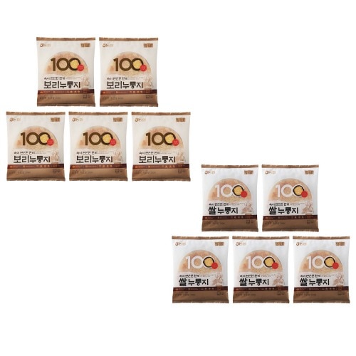 農協食品 ボブシム 国産大麦ヌルンジ 150g 5個 + 米ヌルンジ 150g 5個