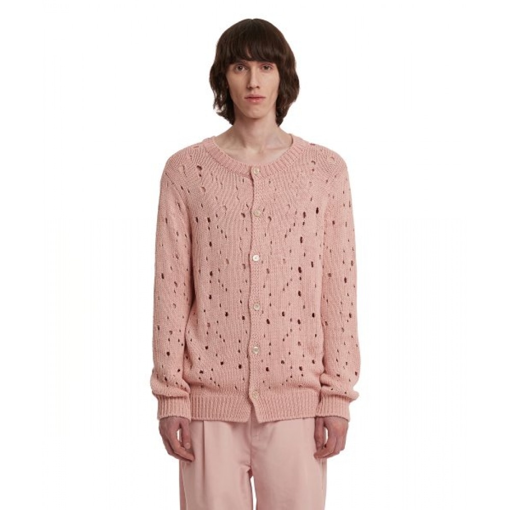 トランクプロジェクトデストロイカーディガン_ピンク