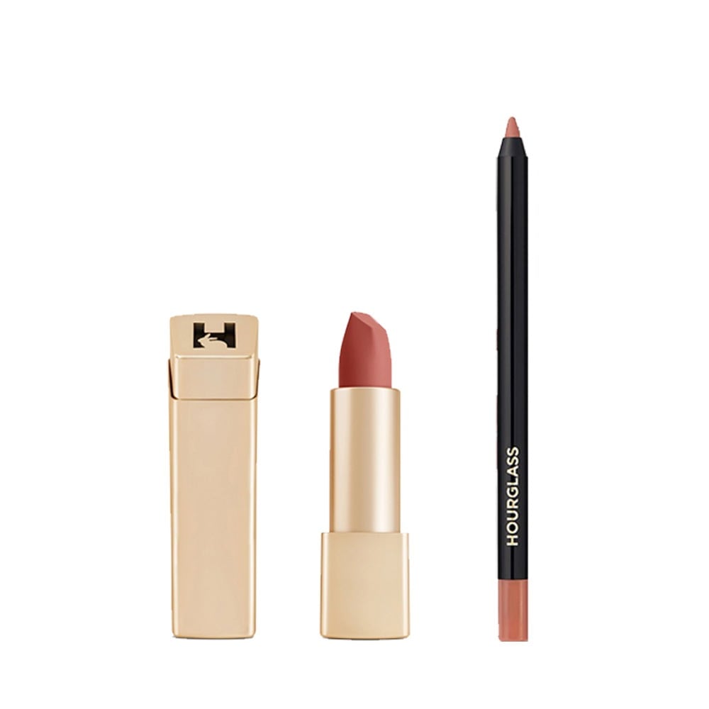 【アワーグラス】マットオーバーリップ2種セット（アンロックソフトマットリップスティック4g＋リップライナー1.2g）