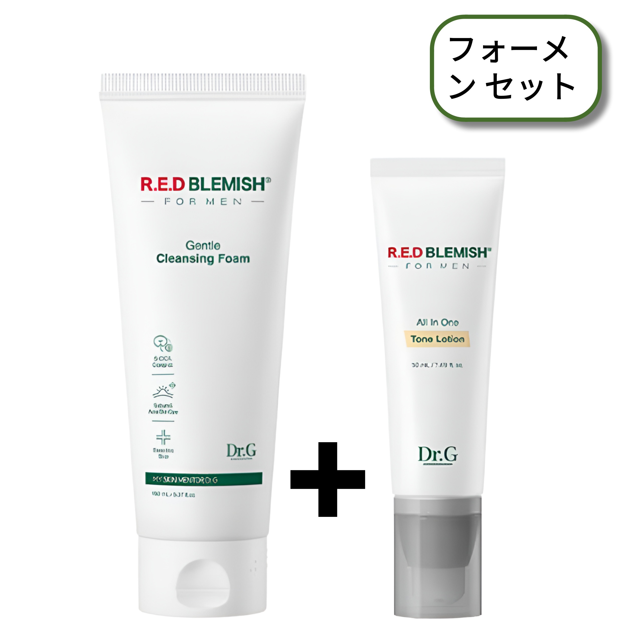 レッドブレミッシュ フォーメン ジェントルクレンジングフォーム 150ml ン オールインワントーン ローション 50ml 男性用 化粧水 メンズスキンケア