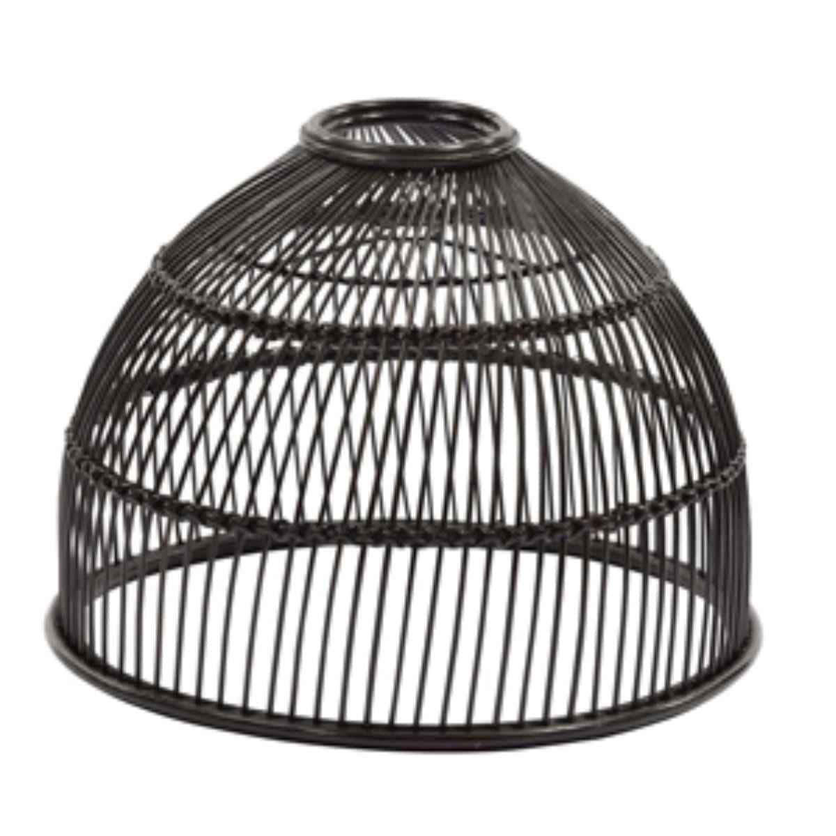 籐 ランプシェード 椀型 ラタン製 直径42cm ラタン 籐製 シェード ペンダントライト シェードのみ 照明 ランプ ハンギング ライト 天井照明 リゾート バリ雑貨 和風 エスニック