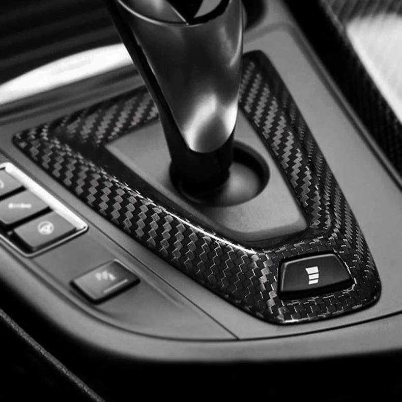 BMW センターコンソール カバー カーボン Mモデル DCT M2 M3 M4 M5 M6 シフトノブ フィニッシャー ガーニッシュ トリム セレクターレバー