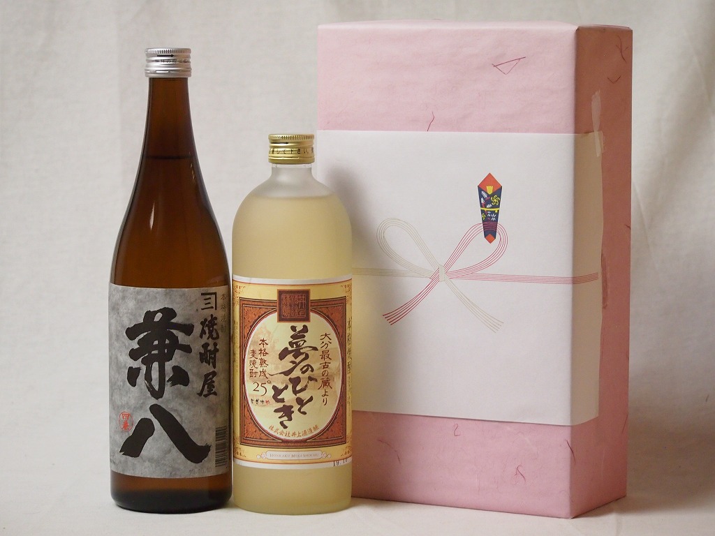 プレミアムな本格麦焼酎 熟成麦夢のひととき 兼八 720ml2