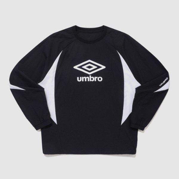 長袖Tシャツ JQS UQ221SWT53-BLK ダブルカット長袖ピステ BLACK