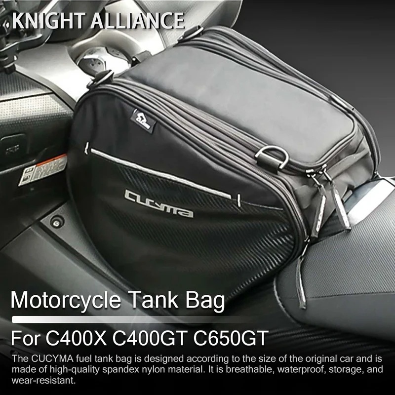 Cucyma-スクータートンネルバッグ,防水タンクバッグ,BMW用,C400X c400gt c650gt c 400 x c 400 gt 650 gt