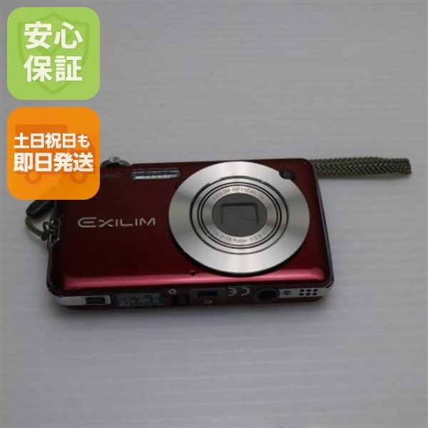美品 EX-S10 レッド CASIO EXILIM デジカメ 125
