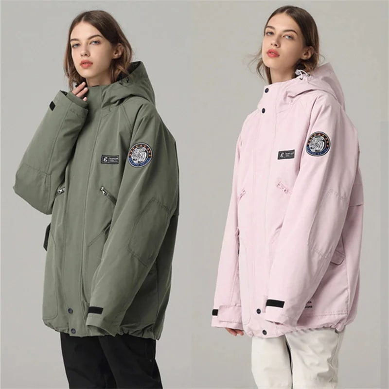 【急速出荷!】スノーボード ウェア スキーウェア スノボウェア ジャケット メンズ レディース 2023 耐水10000mm フード付き 韓国風 ック アウター 保温防水防寒防風通気