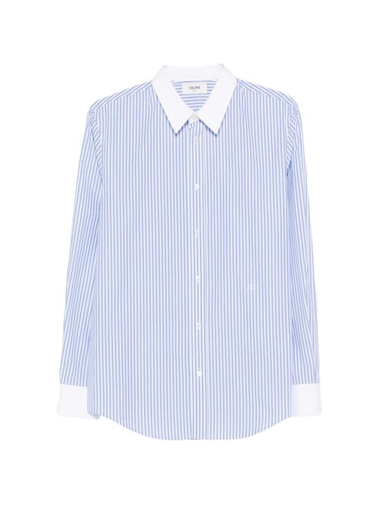 CELINE Men Shirts RC0BX1389 CBA0 LIGHT BLUE