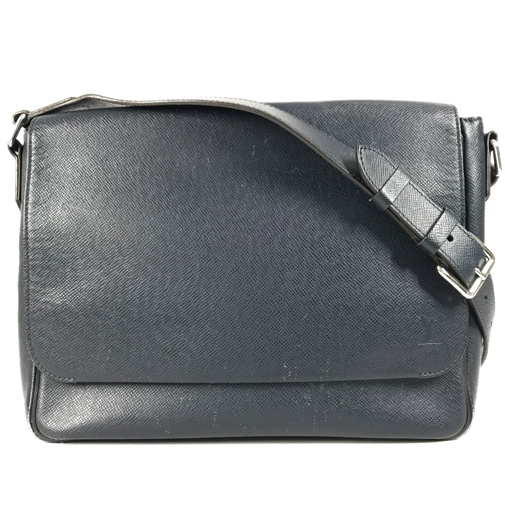 ショルダーバッグ M32624 ロマンMM タイガ カバン 斜め掛け フラップ メッセンジャーバッグ フラップ タイガレザー ネイビー