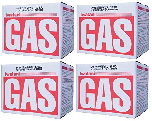 IWATANI イワタニ カセットガス オレンジ 48本セット（=12本×4箱） CB-250-OR カセットフーシリーズ